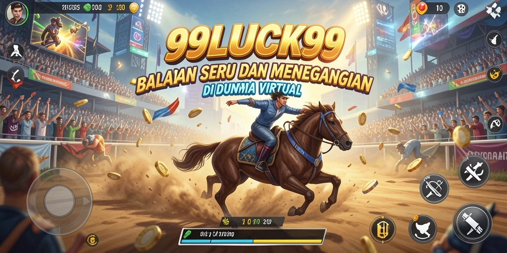 Tampilan gameplay balapan seru di 99LUCK99 dengan kendaraan yang beragam.