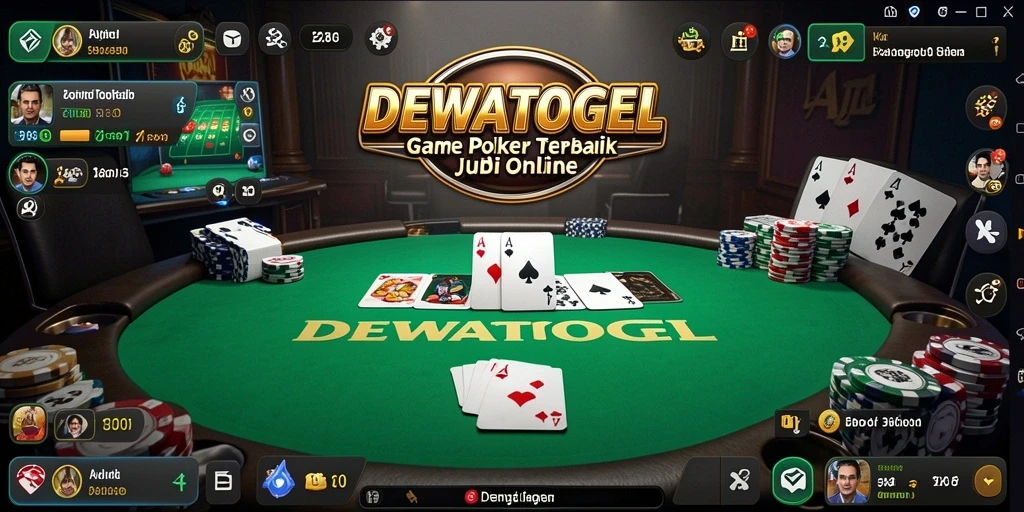 Screenshot gameplay DEWATOGEL yang menarik dan kompetitif.