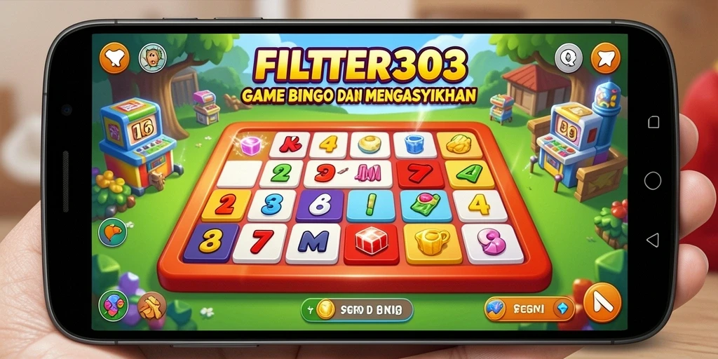 Tampilan menarik dari permainan Bingo di FILTER303.