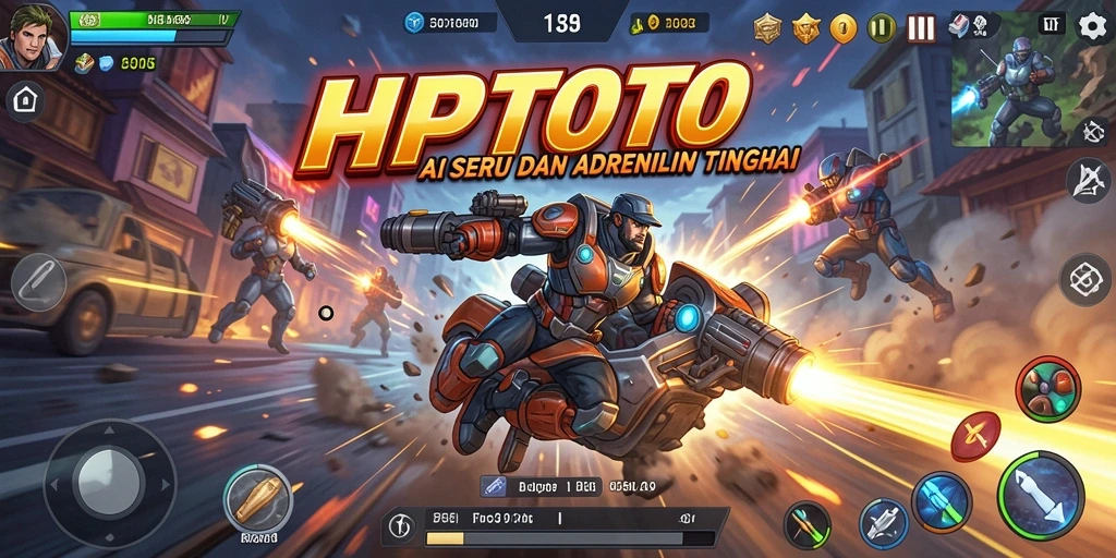 Screenshot HPTOTO menampilkan aksi mendebarkan dalam gameplay yang seru.