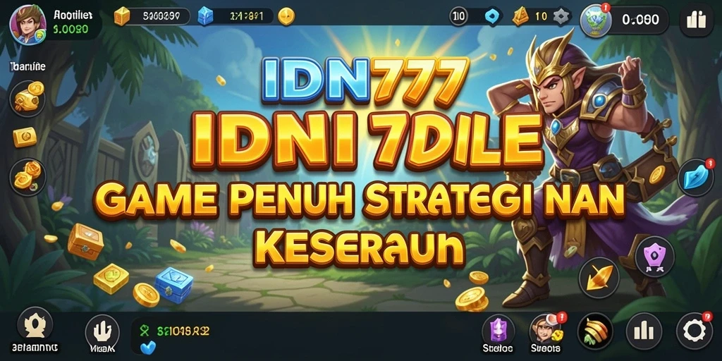 Screenshot gameplay IDN777 menampilkan aksi seru dan kemajuan otomatis.
