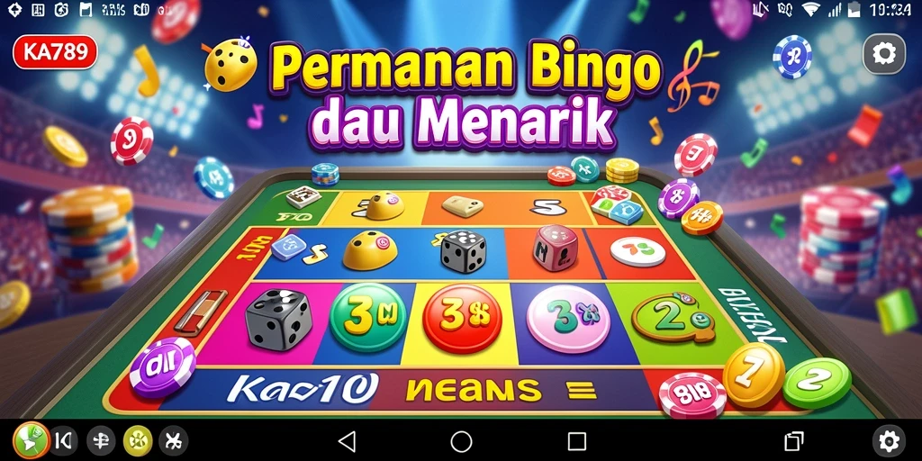 Screenshot gameplay KA789 menampilkan keseruan bingo yang mendebarkan.