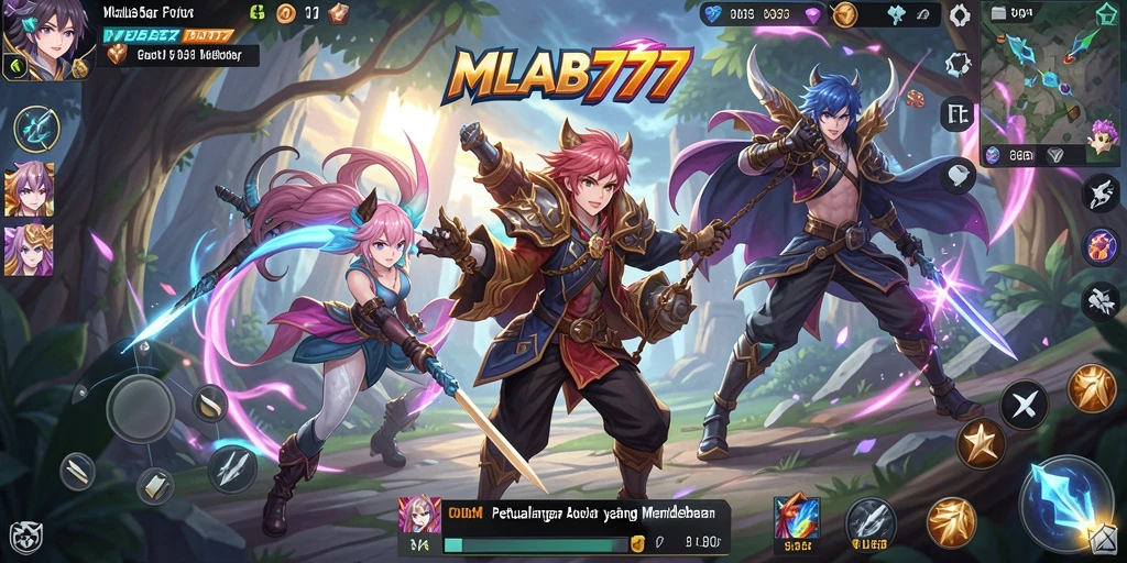 Gameplay menakjubkan di dunia anime yang penuh warna.