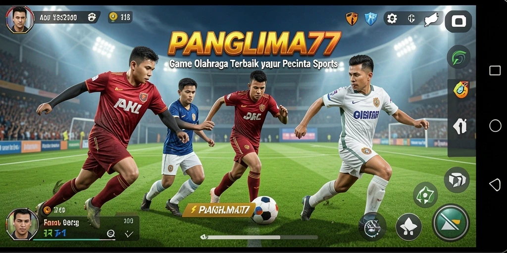 Gameplay seru dan kompetitif dalam PANGLIMA77.