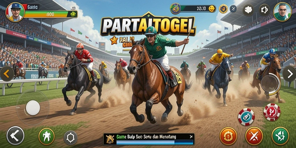 Tangkapan layar gameplay yang menegangkan dari PARTAITOGEL.