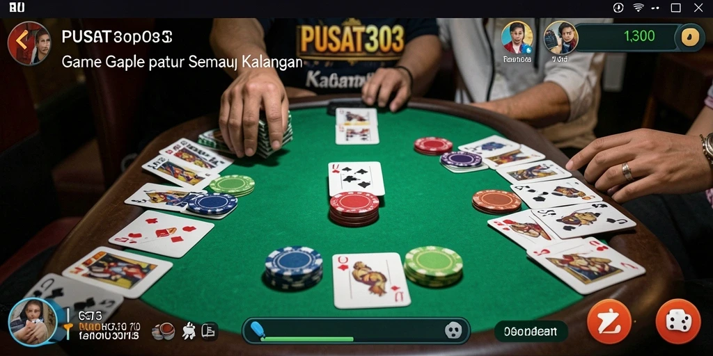 Tampilan gameplay PUSAT303 yang seru dan interaktif.