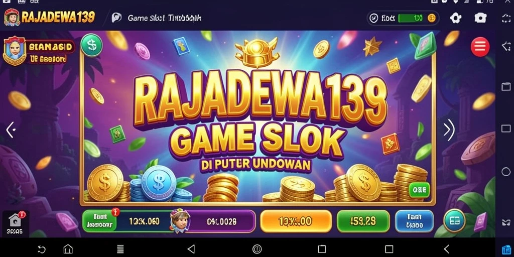 Tampilan gameplay RAJADEWA138 yang menarik dalam permainan Slot.